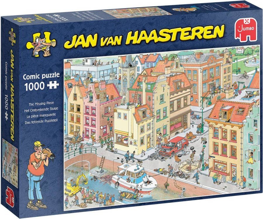 Jan van Haasteren Het Ontbrekende Stukje puzzel 1000 stukjes