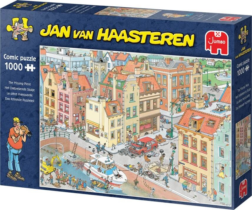 Jan van Haasteren Jumbo puzzel 1000 stukjes . Het ontbrekende stukje