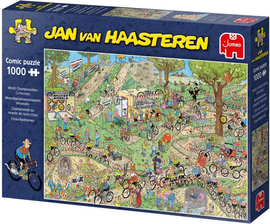 Jan van Haasteren Jumbo puzzel 1000 stukjes Wereldkampioenschappen veldrijden