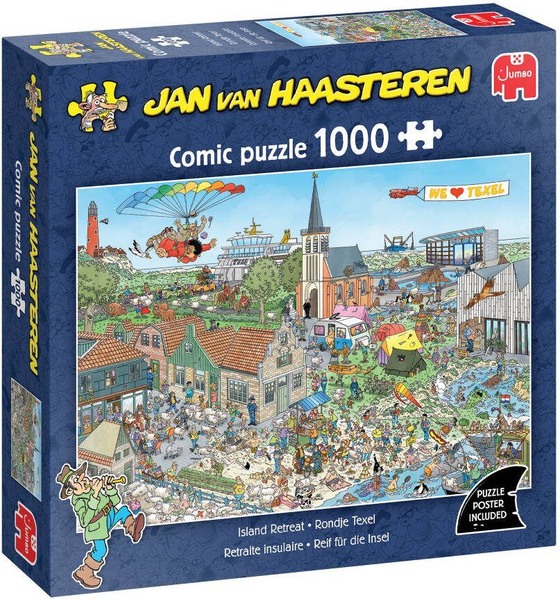 Jan van Haasteren Jumbo Rondje Texel 1000 stukjes