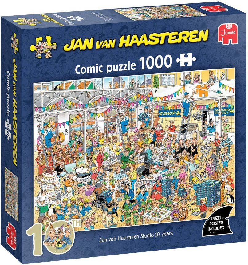 Jumbo Jan van Haasteren 10 jaar Jan van Haasteren studio 1000 stukje