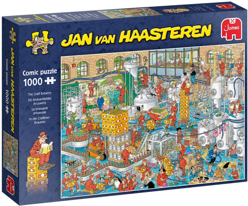 Jumbo Jan van Haasteren 1000 stukjes de ambachtelijke brouwerij