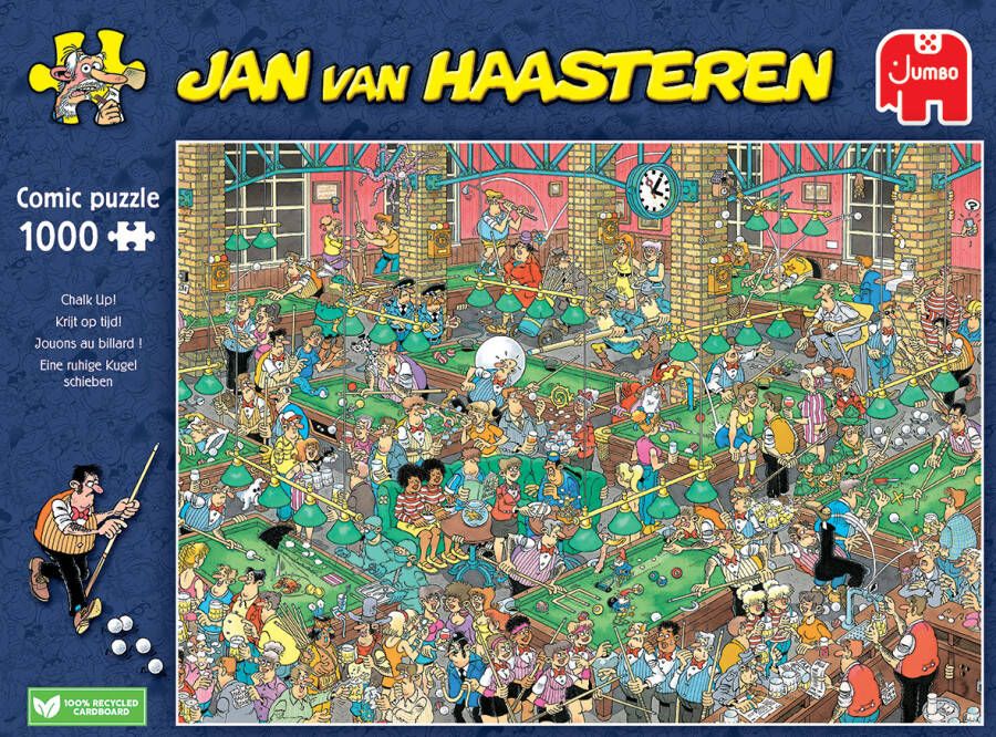 Jumbo Jan van Haasteren 1000 stukjes krijt op tijd