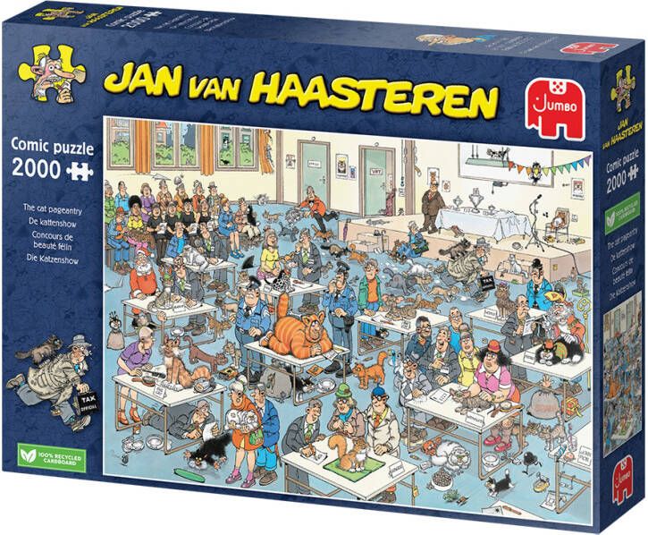 Jumbo Jan van Haasteren 2000 stukjes kattenspektakel