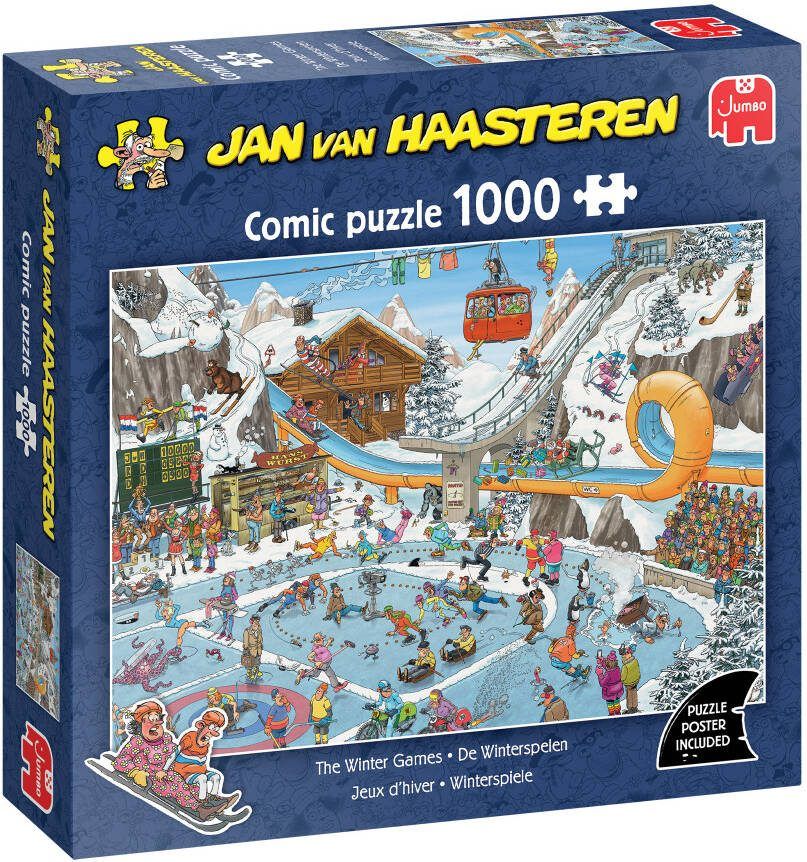 Jumbo Jan van Haasteren de winterspelen 1000 stukjes