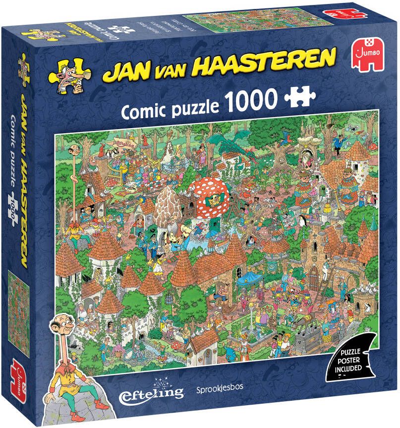 Jan van Haasteren efteling sprookjesbos legpuzzel 1000 stukjes