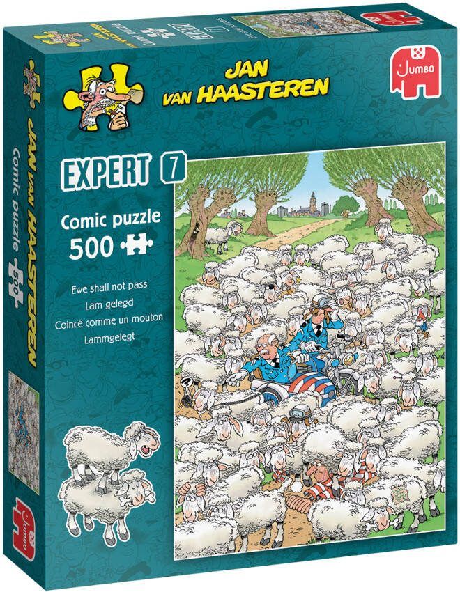 Jan van Haasteren Jumbo Expert 7 Lam gelegd 500 stukjes