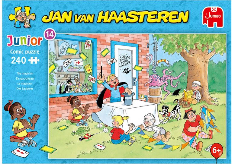 Jumbo Jan van Haasteren junior 150 stukjes de goochelaar