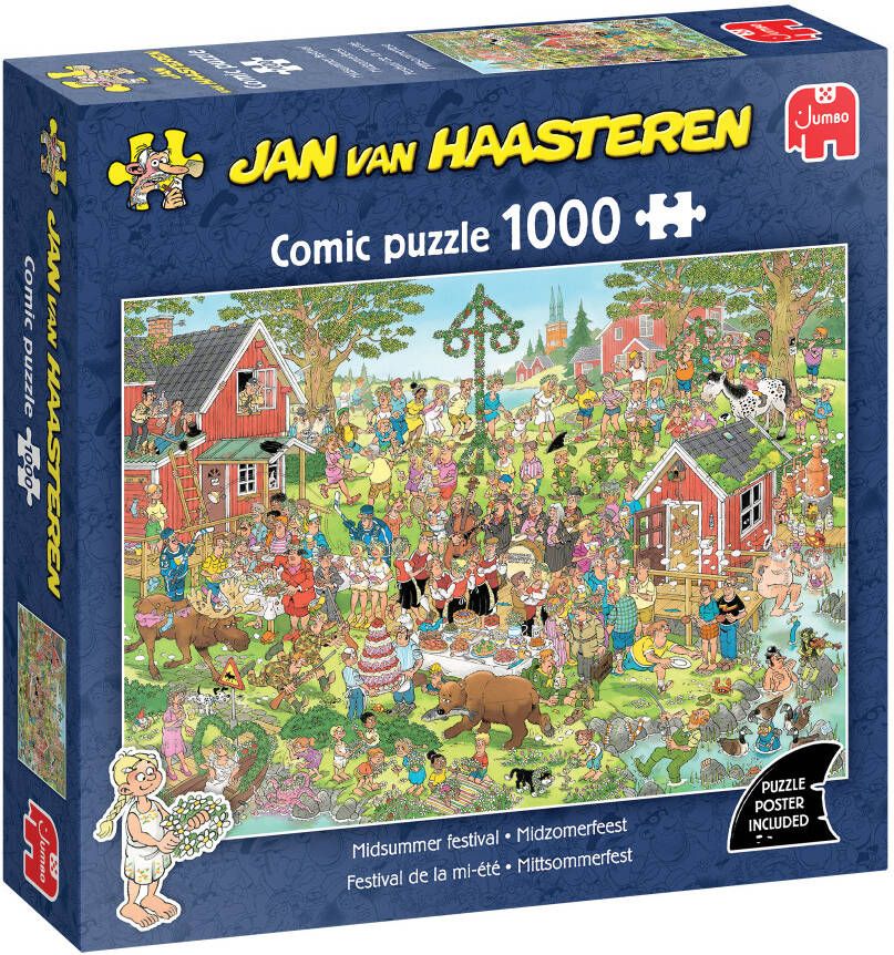 Jan van Haasteren midzomer festival legpuzzel 1000 stukjes