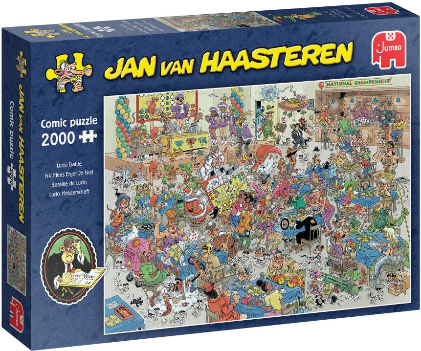 Jan van Haasteren Jumbo NK mens erger je niet 2000 stukjes