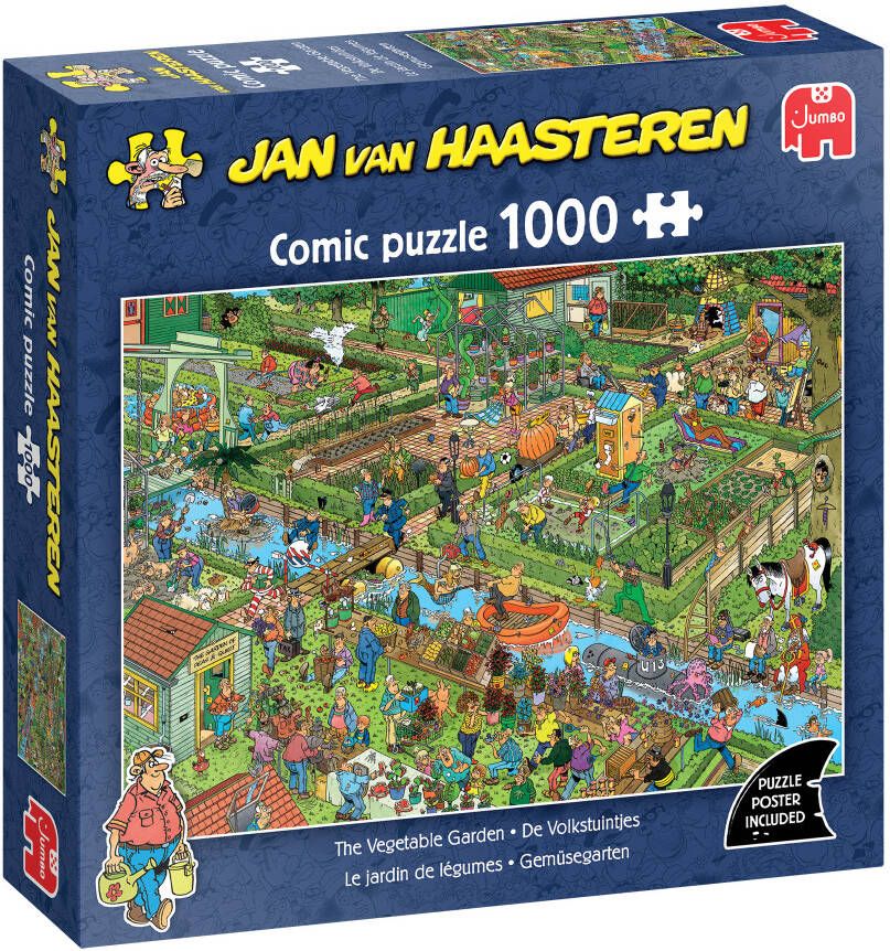 Jan van Haasteren Jumbo Volkstuintje 1000 stukjes