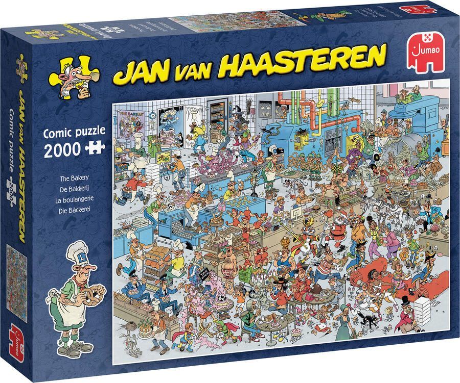 Jumbo Jan van Haasteren de bakkerij 2000 stukjes