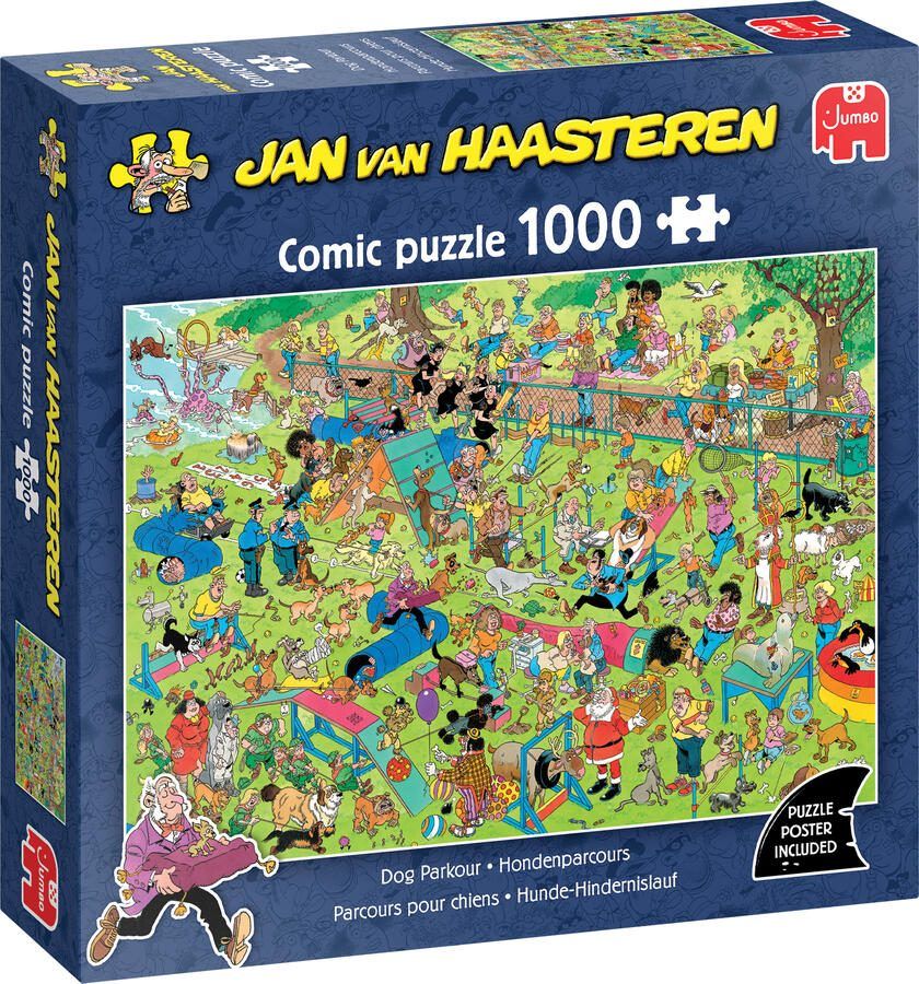 Jumbo Jan van Haasteren hondenparcours 1000 stukjes