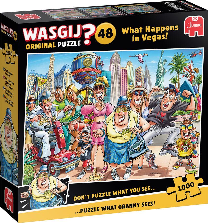 Jumbo Wasgij? Original Wat gebeurd er in Vegas? 1000 stukjes