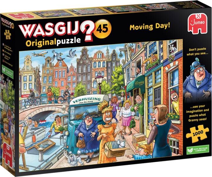 Wasgij Original 45 Verhuisdag! 1000 Stukjes puzzel Legpuzzel volwassenen