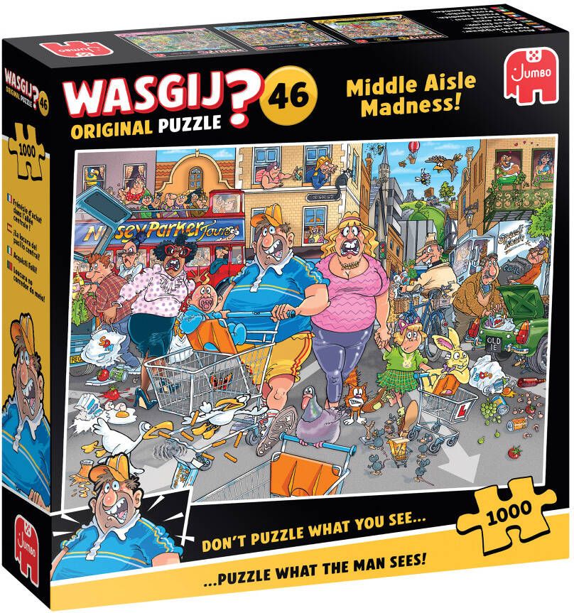 Wasgij Jumbo ? Original 46 buitenkansje! 1000 stukjes