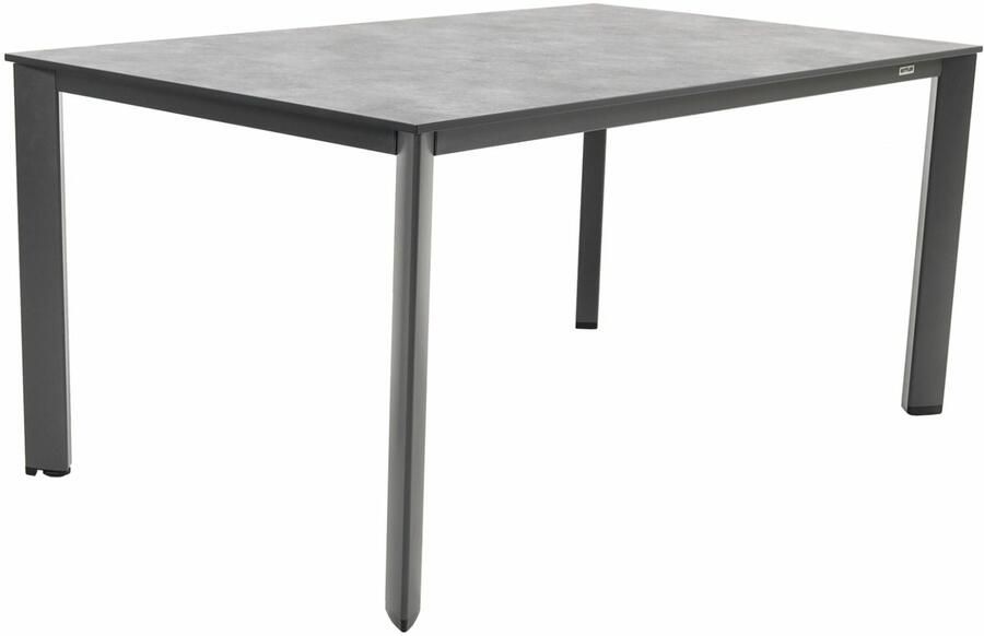 Kettler Edge tuintafel HPL antraciet 160x95