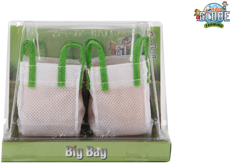 Kids Globe Big bag set van 2 stuks met silo vulling