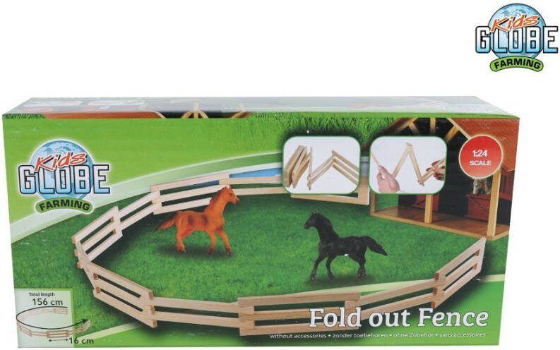 Kids Globe Farming Kids Globe houten omheining hek 1:24 156cm