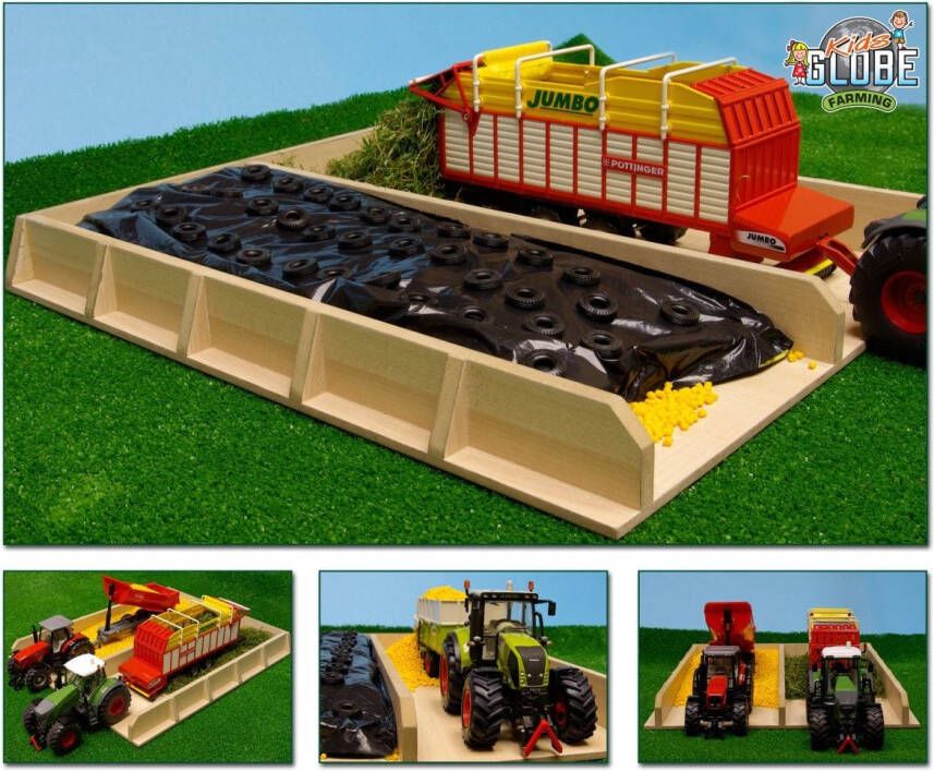 Kids Globe Farming Sleufsilo 38x46x5cm