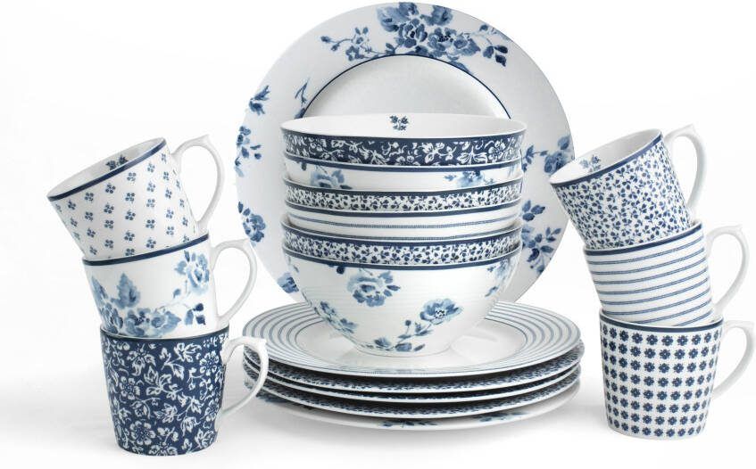 Laura Ashley serviesset Blueprint Collectables (18-delig)