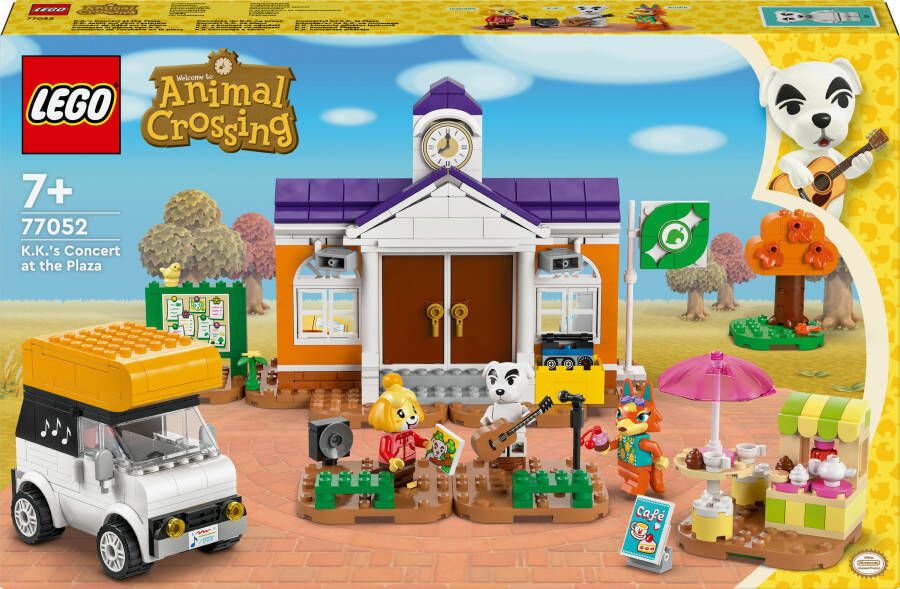 LEGO animal crossing 77052 kk&apos;s pleinconcert