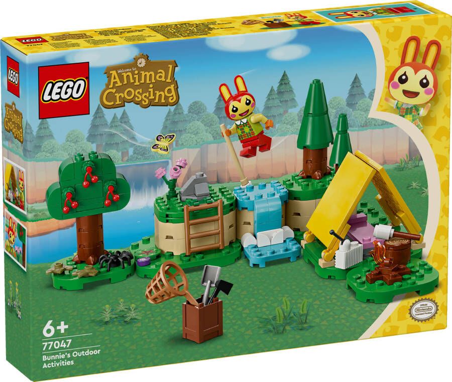 LEGO Animal Crossing™ 77047 kamperen met Bunnie