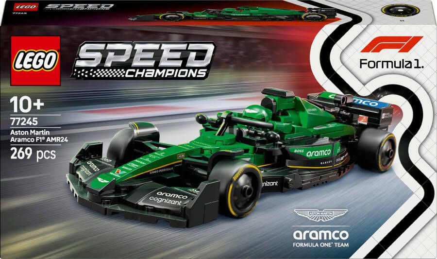 Lego Speed Champions Aston Martin Aramco F1 AMR24 racewagen 77245 - Foto 2