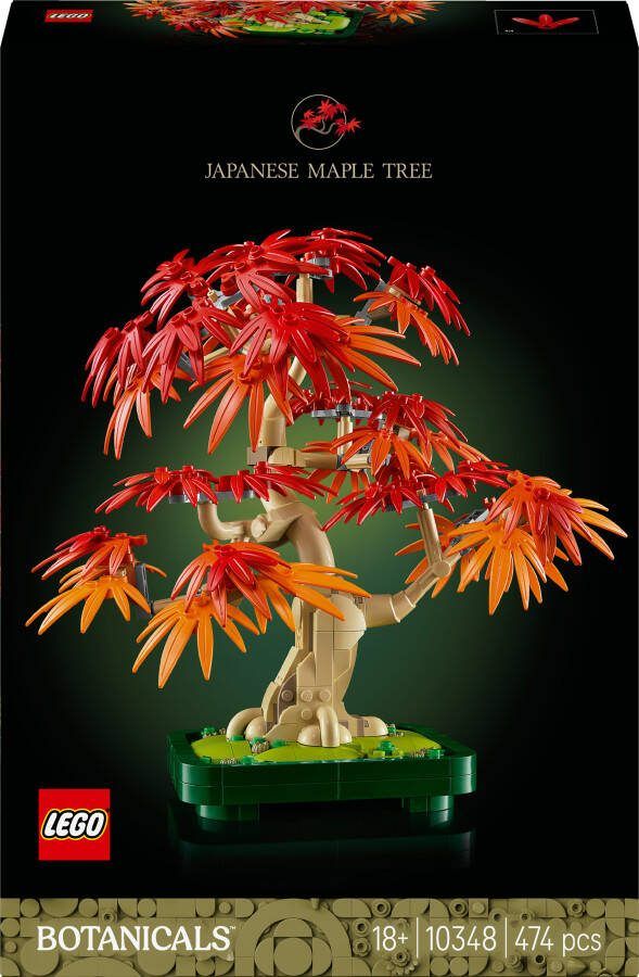 LEGO Botanical Collection Japanse Esdoorn Bonsaiboompje 10348 - Foto 2