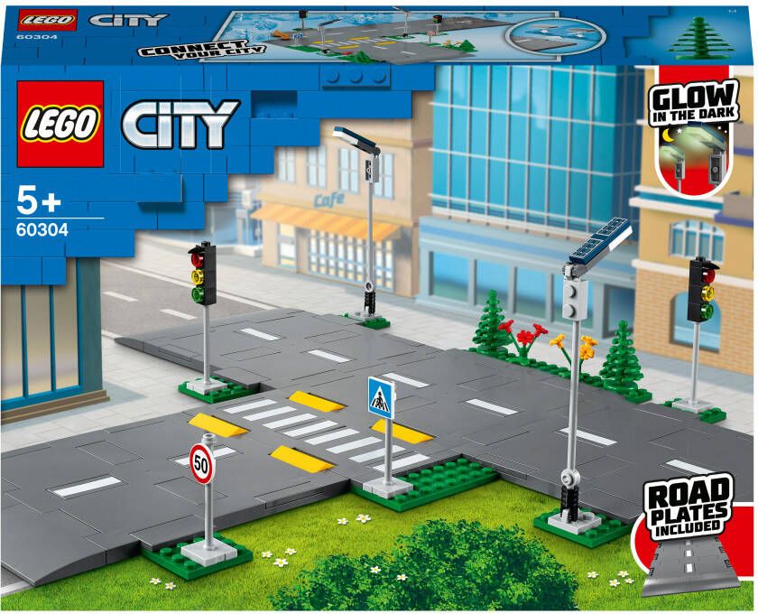LEGO City 60304 road plates
