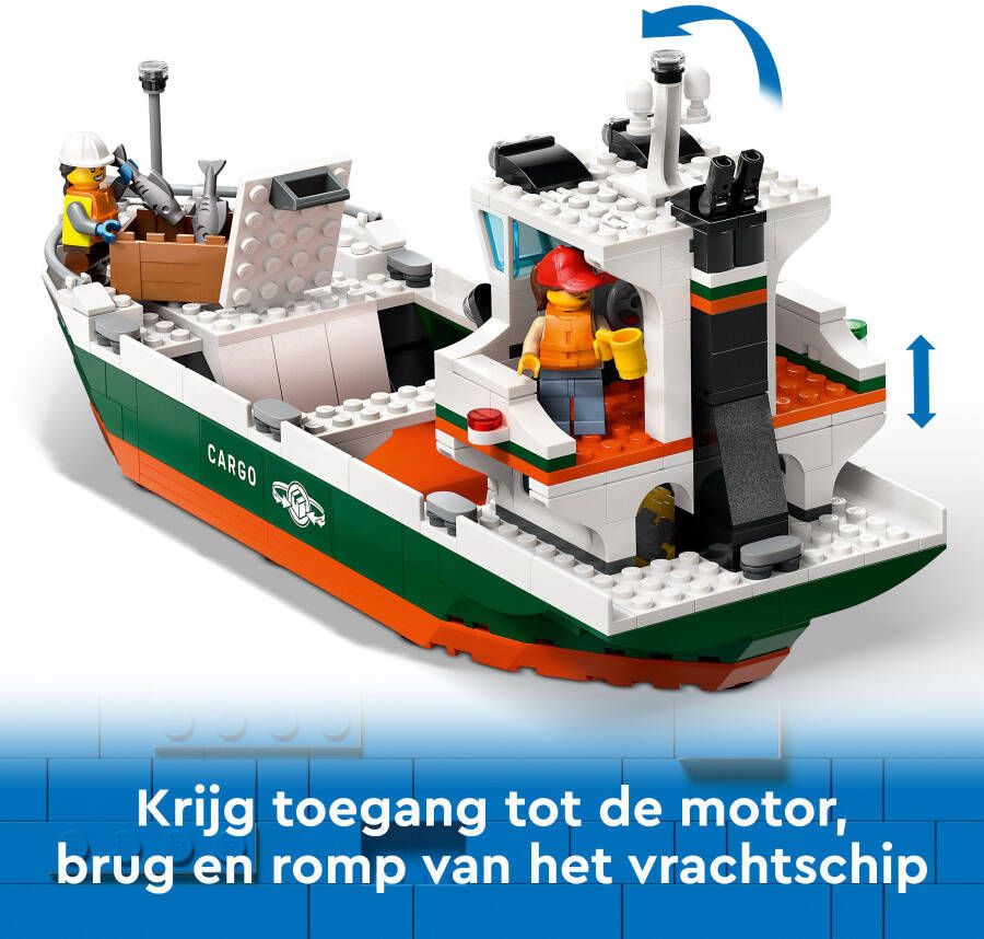 LEGO City Haven met vrachtschip speelgoed 60422