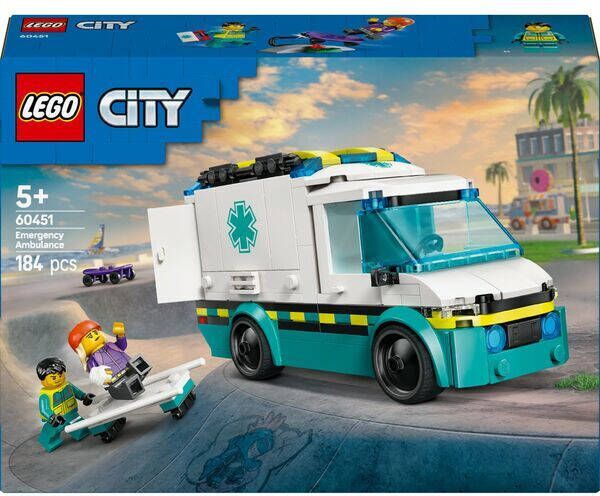 LEGO City Ambulance bouw- en speelset 60451