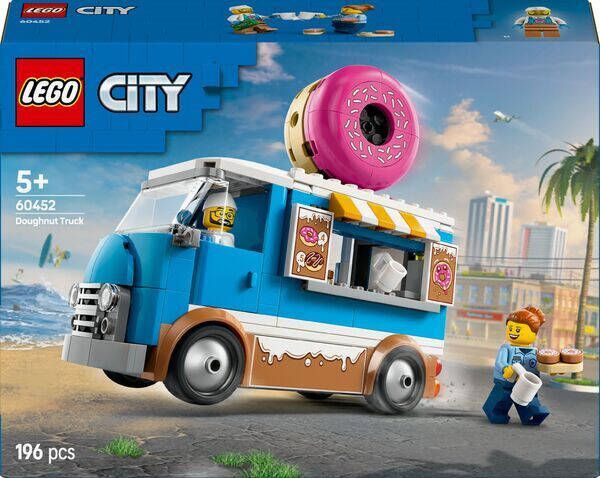 LEGO City Donuttruck voor kinderen vanaf 5 jaar 60452