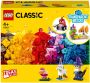 LEGO Classic 11013 Creatieve doorzichtige stenen bouwset met dieren voor kinderen - Thumbnail 2