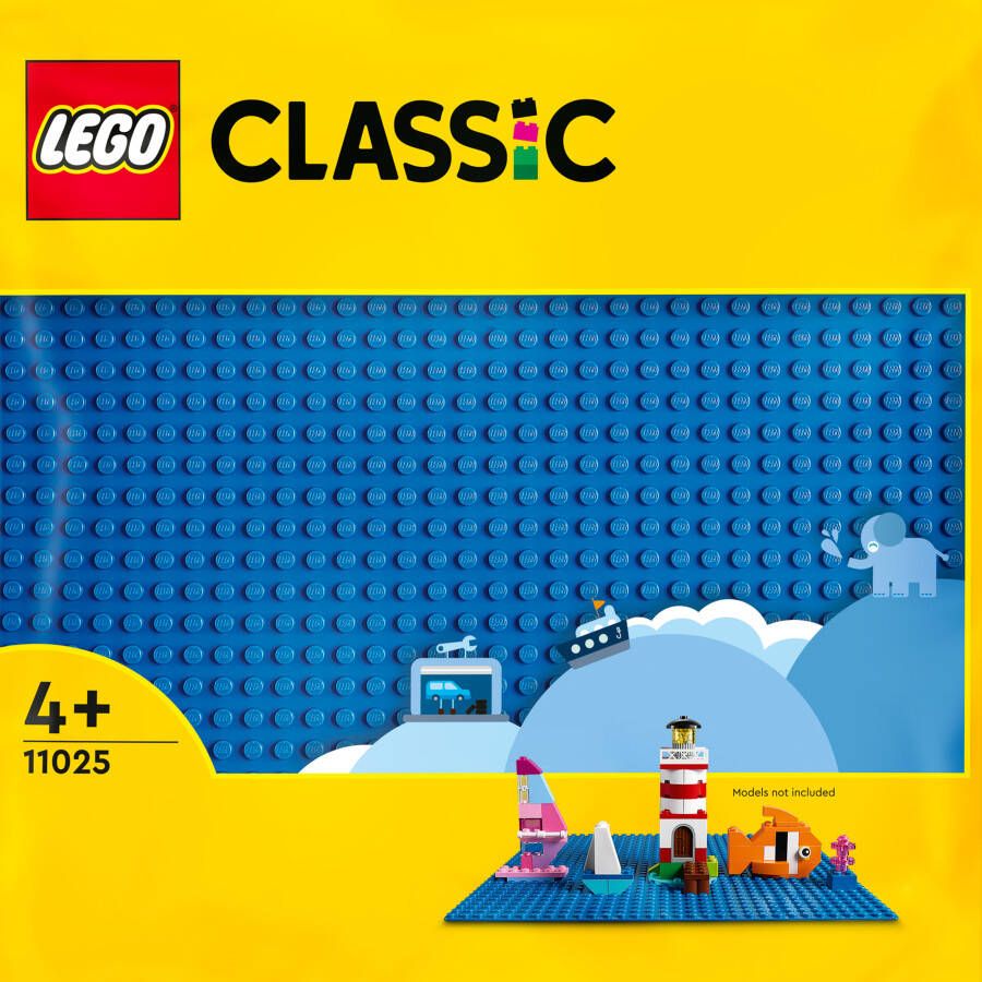 LEGO Classic 11025 blauwe bouwplaat