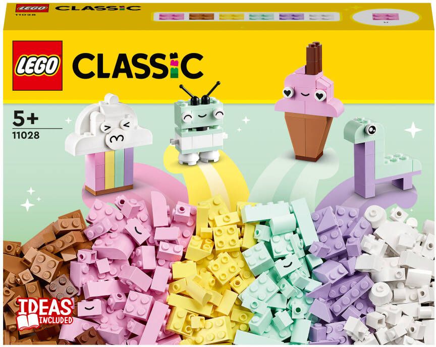LEGO Classic 11028 creatief spelen met pastelkleuren