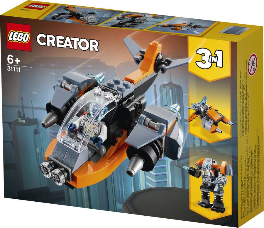 LEGO Creator 31111 cyber drone