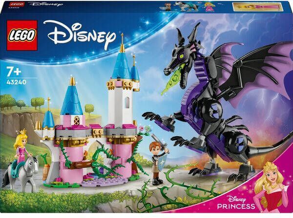 LEGO Disney Princess Maleficent in drakenvorm Bouwbaar Speelgoed voor Kinderen 43240