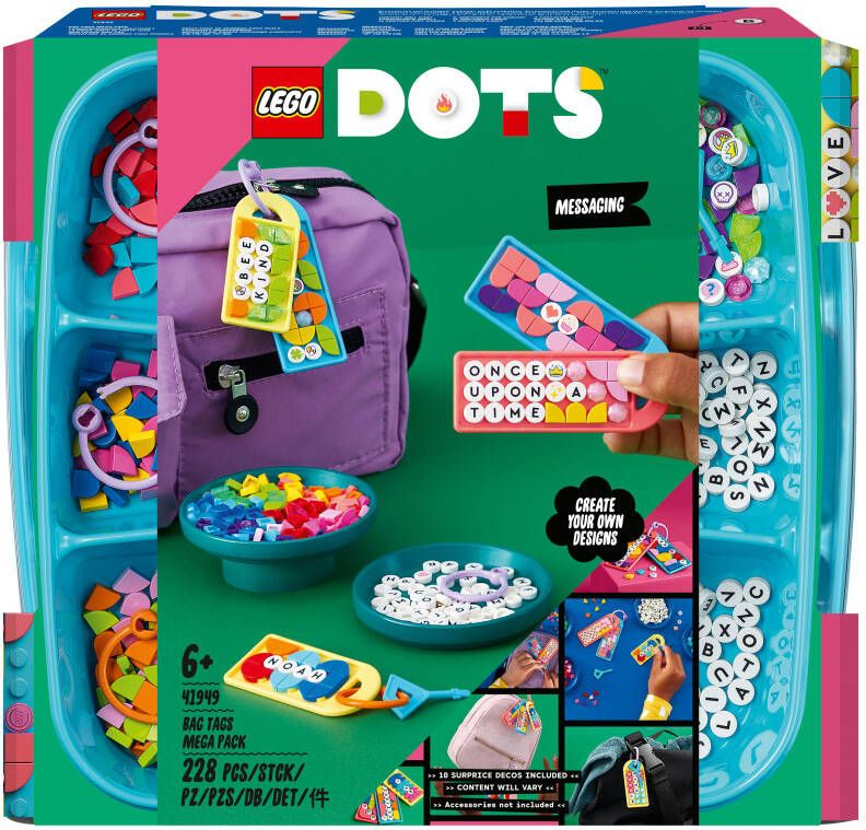 LEGO Dots 41949 tassenhanger megapack