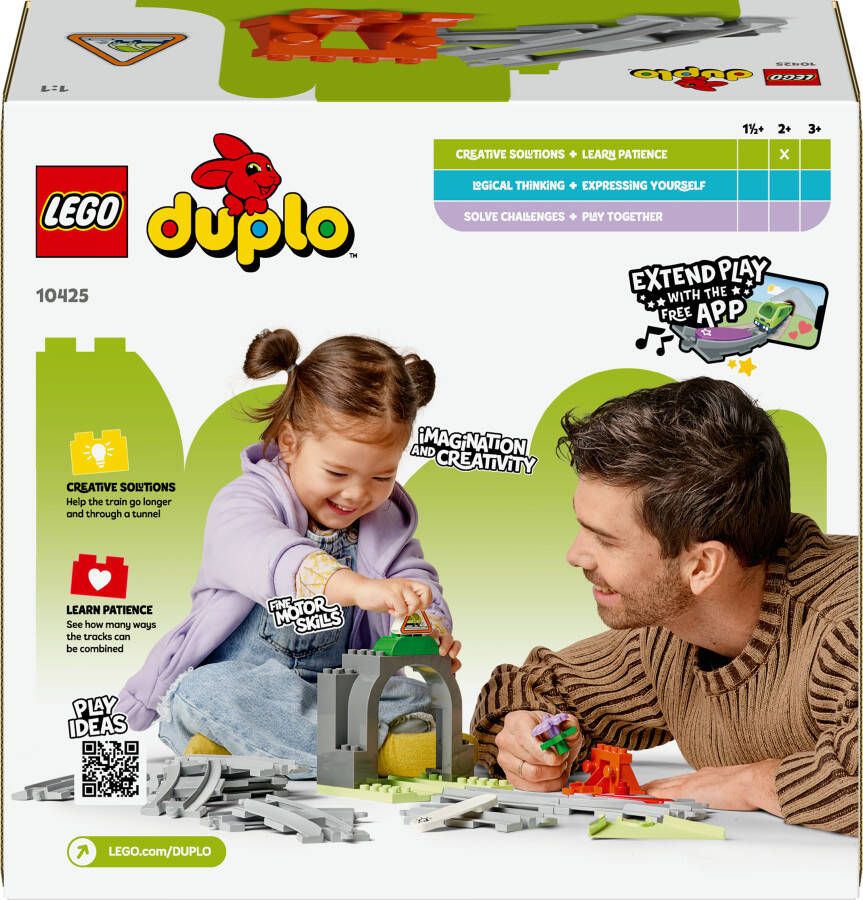 LEGO DUPLO Stad Treintunnel en rails uitbreidingsset 10425