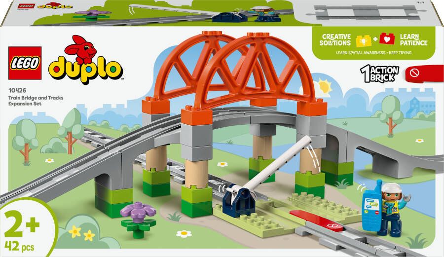 LEGO DUPLO Stad Treinbrug en rails uitbreidingsset 10426