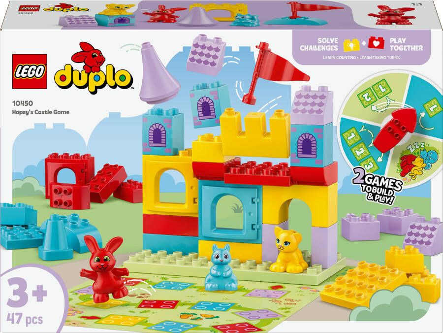 LEGO DUPLO Hopsy's Kasteelspel Spelenderwijs Leren 10450