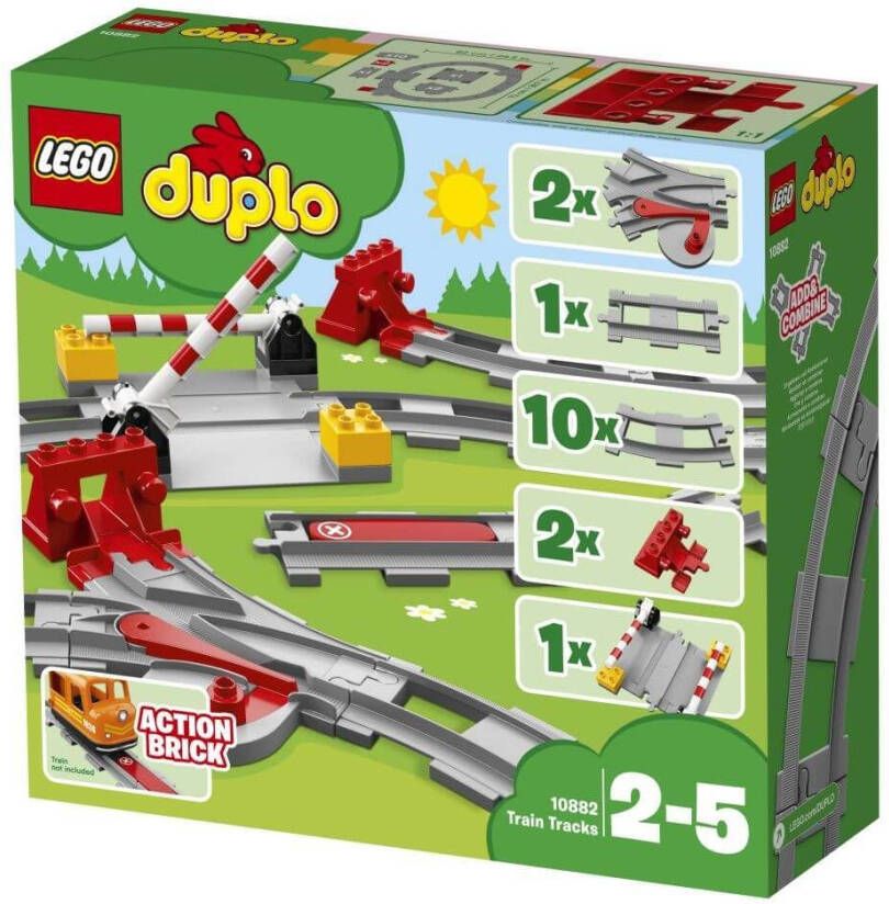 LEGO DUPLO 10882 Treinrails