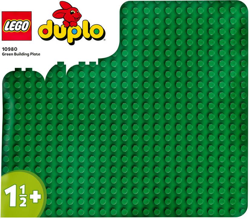 LEGO DUPLO Groene bouwplaat Plankje 10980