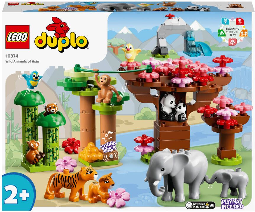 LEGO DUPLO 10974 Wilde dieren van AziÃ