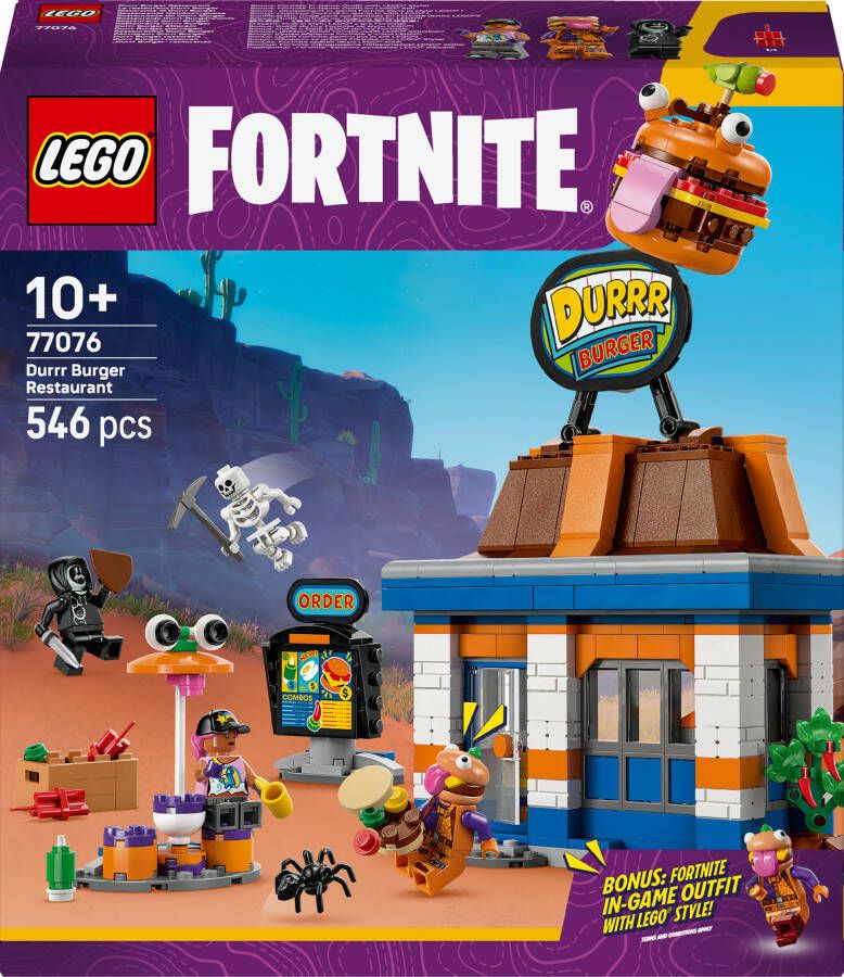 LEGO Fortnite Durrr Burger Restaurant Speelgoed 77076