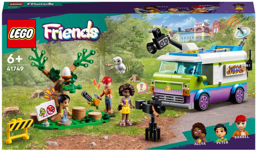 LEGO Friends 41749 berichtenbus