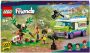 LEGO Friends Nieuwsbusje Dieren Redden Speelgoed voor 6+ Jaar Oude Kinderen 41749 - Thumbnail 2