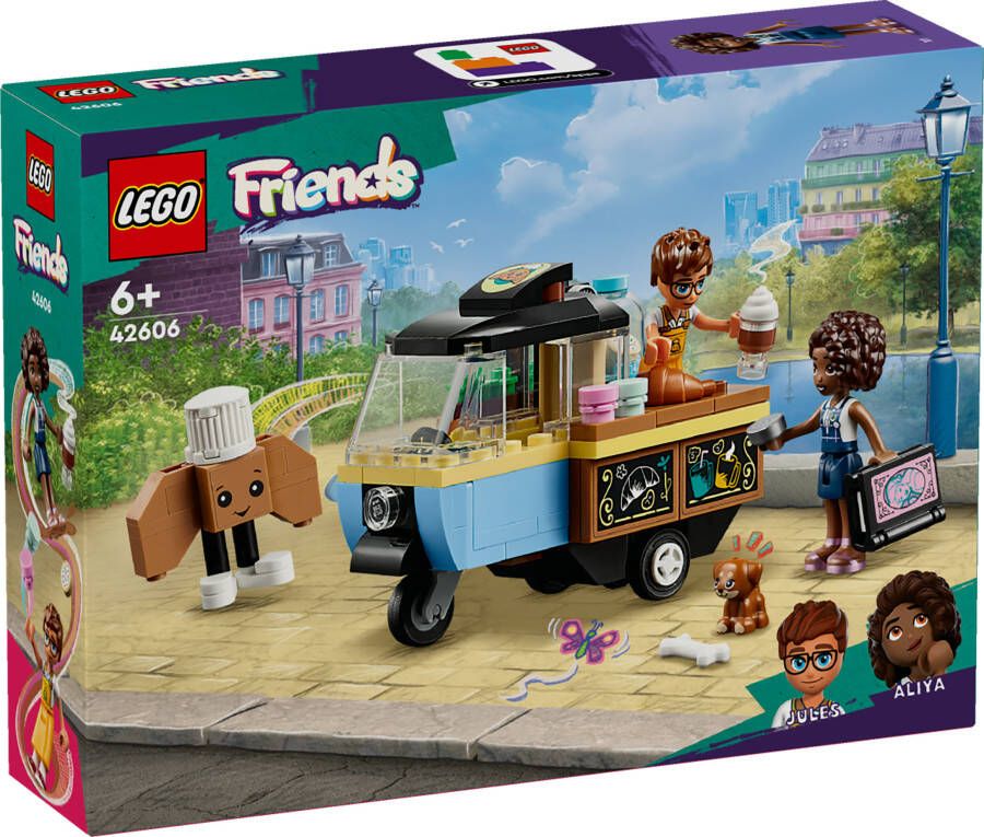 LEGO Friends 42606 bakkersfoodtruck bakkerij voertuig
