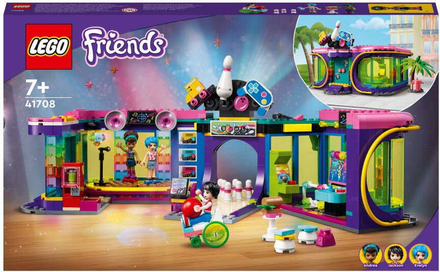 LEGO Friends 41708 vriendenrolschaatsdisco